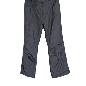 Obermeyer Women Pant Snow Ski Black Outdoor Snowboard Size 12